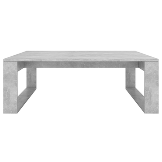 Coffee Table Concrete Grey 100x100x35 cm Engineered Wood - Giant Lobelia