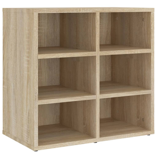 vidaXL Shoe Cabinet Sonoma Oak 52.5x30x50 cm - Giant Lobelia