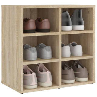 vidaXL Shoe Cabinet Sonoma Oak 52.5x30x50 cm - Giant Lobelia