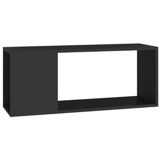 vidaXL TV Cabinet Black 80x24x32 cm Engineered Wood - Giant Lobelia