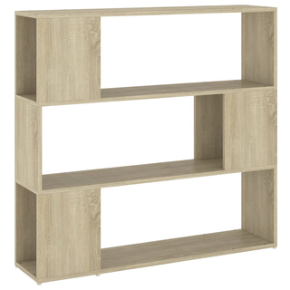 Book Cabinet Room Divider Sonoma Oak 100x24x94 cm - Giant Lobelia