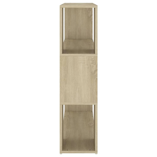 Book Cabinet Room Divider Sonoma Oak 100x24x94 cm - Giant Lobelia