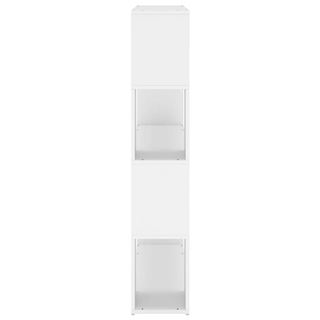 Book Cabinet Room Divider White 100x24x124 cm - Giant Lobelia