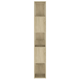 Book Cabinet Room Divider Sonoma Oak 100x24x155 cm Engineered Wood - Giant Lobelia