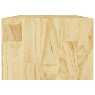 vidaXL Coffee Table 110x50x34 cm Solid Pinewood - Giant Lobelia