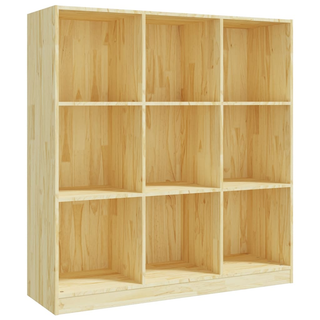 Book Cabinet/Room Divider 104x33.5x110 cm Solid Pinewood - Giant Lobelia