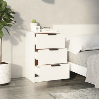 Bedside Cabinets 2 pcs White 40x36x65 cm - Giant Lobelia