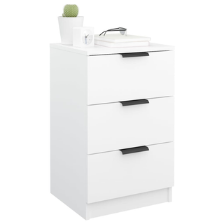 Bedside Cabinets 2 pcs White 40x36x65 cm - Giant Lobelia