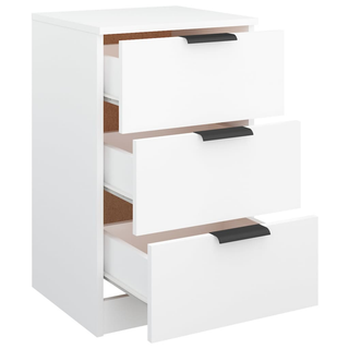 Bedside Cabinets 2 pcs White 40x36x65 cm - Giant Lobelia