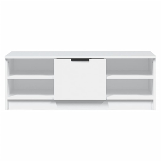 TV Cabinet White 102x35.5x36.5 cm Engineered Wood - Giant Lobelia