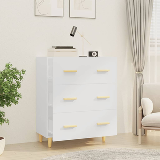 vidaXL Sideboard White 70x34x90 cm Engineered Wood - Giant Lobelia