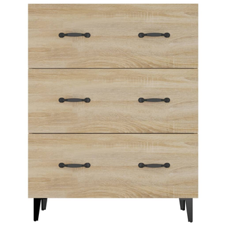 vidaXL Sideboard Sonoma Oak 69.5x34x90 cm Engineered Wood - Giant Lobelia