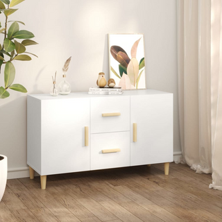 vidaXL Sideboard White 100x36x60 cm Engineered Wood - Giant Lobelia