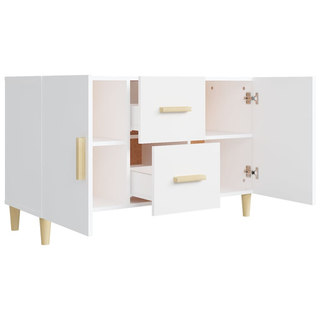 vidaXL Sideboard White 100x36x60 cm Engineered Wood - Giant Lobelia