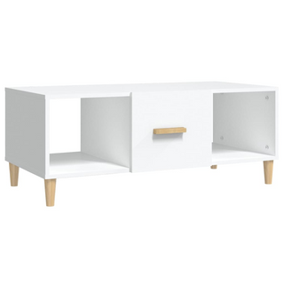 vidaXL Coffee Table White 102x50x40 cm Engineered Wood - Giant Lobelia