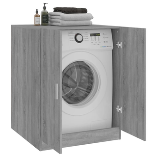 Washing Machine Cabinet Grey sonoma 71x71.5x91.5 cm - Giant Lobelia