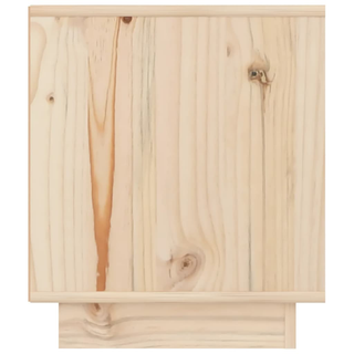 Bedside Cabinet 40x34x40 cm Solid Wood Pine - Giant Lobelia