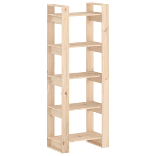 Book Cabinet/Room Divider 60x35x160 cm Solid Wood - Giant Lobelia