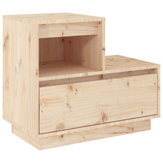 Bedside Cabinet 60x34x51 cm Solid Wood Pine - Giant Lobelia