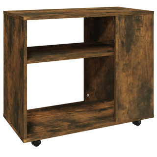 Side Table Smoked Oak 70x35x55 cm Engineered Wood - Giant Lobelia