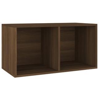 vidaXL Vinyl Storage Box Brown Oak 71x34x36 cm Engineered Wood - Giant Lobelia