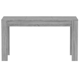 Dining Table Grey Sonoma 140x74.5x76 cm Engineered Wood - Giant Lobelia