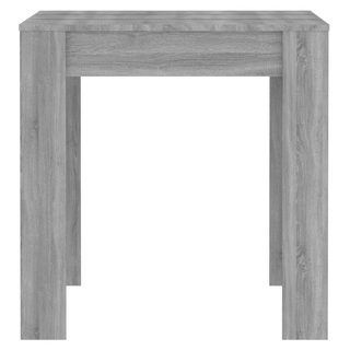 Dining Table Grey Sonoma 140x74.5x76 cm Engineered Wood - Giant Lobelia