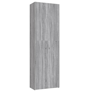 vidaXL Office Cabinet Grey Sonoma 60x32x190 cm Engineered Wood - Giant Lobelia