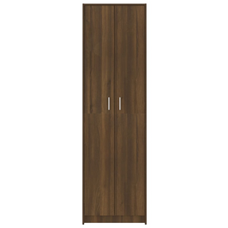 vidaXL Hallway Wardrobe Brown Oak 55x25x189 cm Engineered Wood - Giant Lobelia