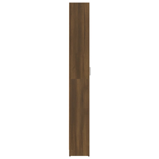 vidaXL Hallway Wardrobe Brown Oak 55x25x189 cm Engineered Wood - Giant Lobelia