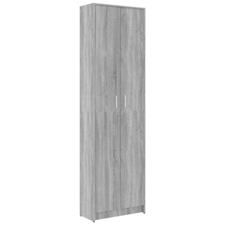 vidaXL Hallway Wardrobe Grey Sonoma 55x25x189 cm Engineered Wood - Giant Lobelia