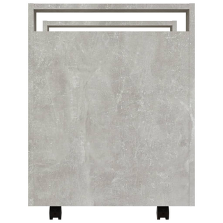 vidaXL Desk Trolley Concrete Grey 60x45x60 cm Engineered Wood - Giant Lobelia