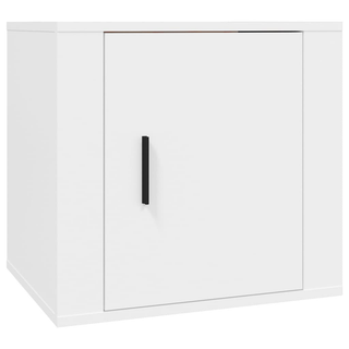 Bedside Cabinet White 50x39x47 cm - Giant Lobelia