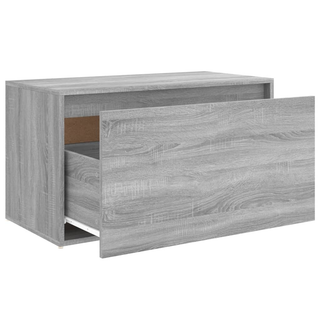 vidaXL Hall Bench 80x40x45 cm Grey Sonoma Engineered Wood - Giant Lobelia