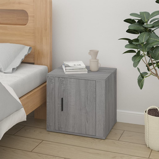 Bedside Cabinet Grey Sonoma 50x39x47 cm - Giant Lobelia