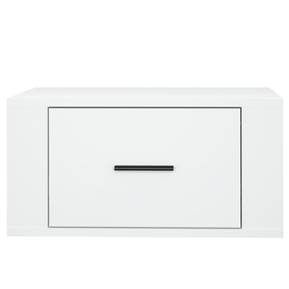 Wall-mounted Bedside Cabinet White 50x36x25 cm - Giant Lobelia