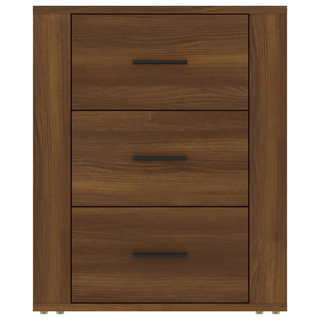 Bedside Cabinet Brown Oak 50x36x60 cm Engineered Wood - Giant Lobelia