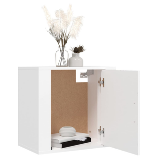 Wall-mounted Bedside Cabinets 2 pcs White 50x30x47 cm - Giant Lobelia