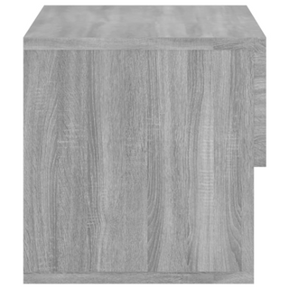 vidaXL Wall-mounted Bedside Cabinet Grey Sonoma - Giant Lobelia