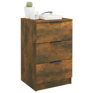 Bedside Cabinets 2 pcs Smoked Oak 40x36x65 cm - Giant Lobelia