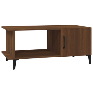 vidaXL Coffee Table Brown Oak 90x50x40 cm Engineered Wood - Giant Lobelia