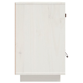 vidaXL Bedside Cabinet White 40x34x55 cm Solid Wood Pine - Giant Lobelia