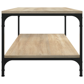 Coffee Table Sonoma Oak 100x50x40 cm Engineered Wood - Giant Lobelia
