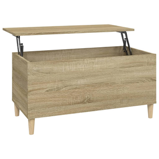 Coffee Table Sonoma Oak 90x44.5x45 cm Engineered Wood - Giant Lobelia