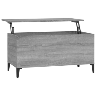 Coffee Table Grey Sonoma 90x44.5x45 cm Engineered Wood - Giant Lobelia