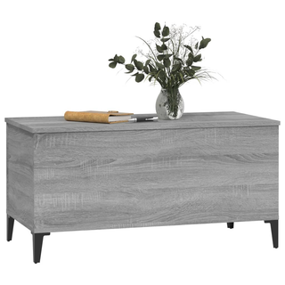 Coffee Table Grey Sonoma 90x44.5x45 cm Engineered Wood - Giant Lobelia