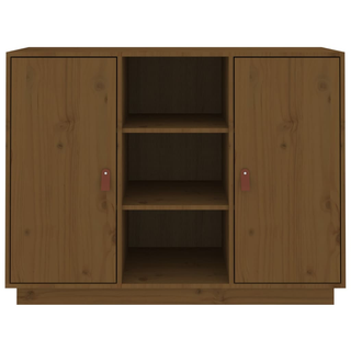 vidaXL Sideboard Honey Brown 100x40x75 cm Solid Wood Pine - Giant Lobelia