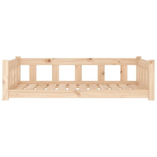 Dog Bed 105.5x75.5x28 cm Solid Wood Pine - Giant Lobelia