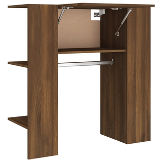 Hallway Cabinet Brown Oak 97.5x37x99 cm Engineered Wood - Giant Lobelia