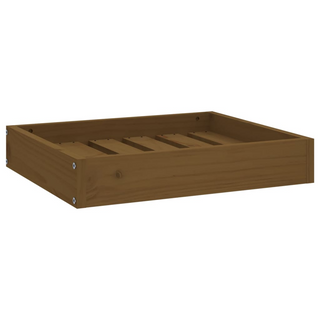 Dog Bed Honey Brown 51.5x44x9 cm Solid Wood Pine - Giant Lobelia